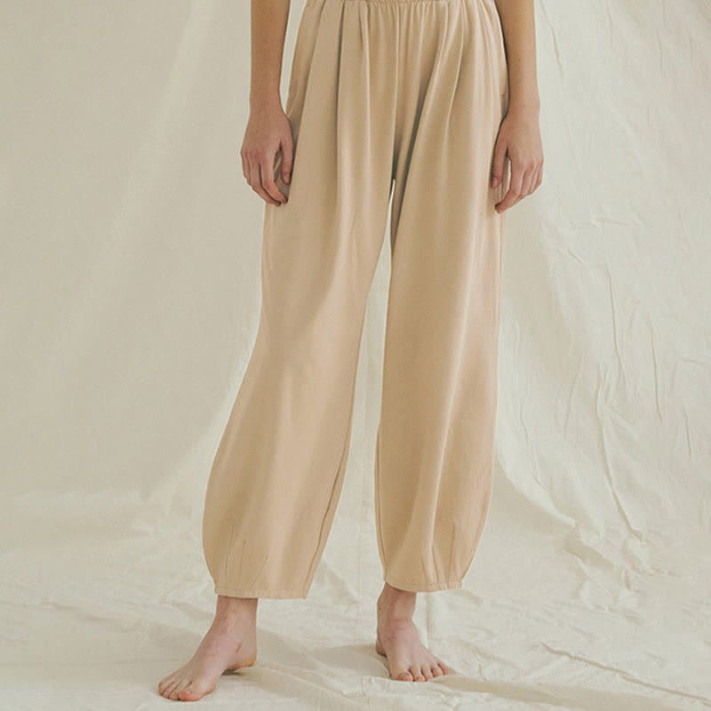 Tactile Breathable Loose Harem Meditation Pants
