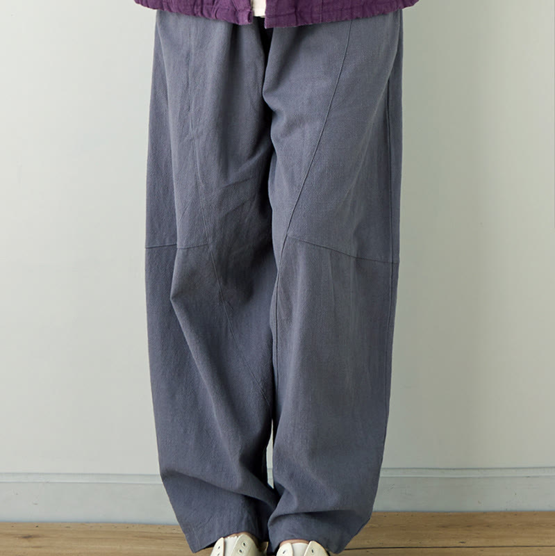 Minimalist Cotton Harem Grounding Meditation Pants