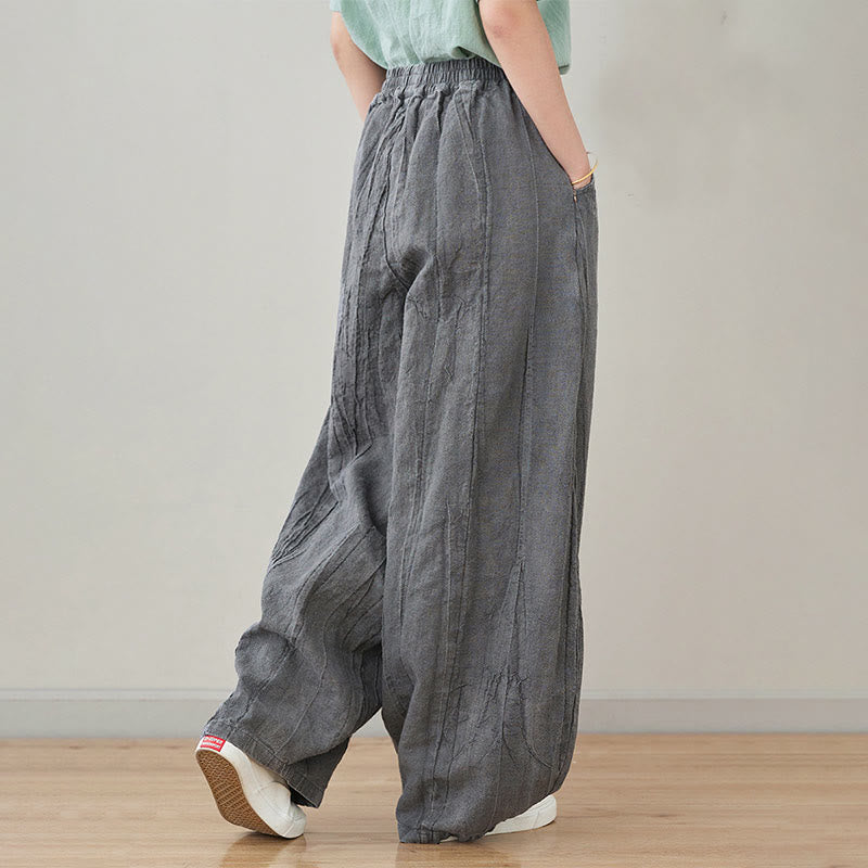 Breathable Ramie Loose Harem Mindful Meditation Pants