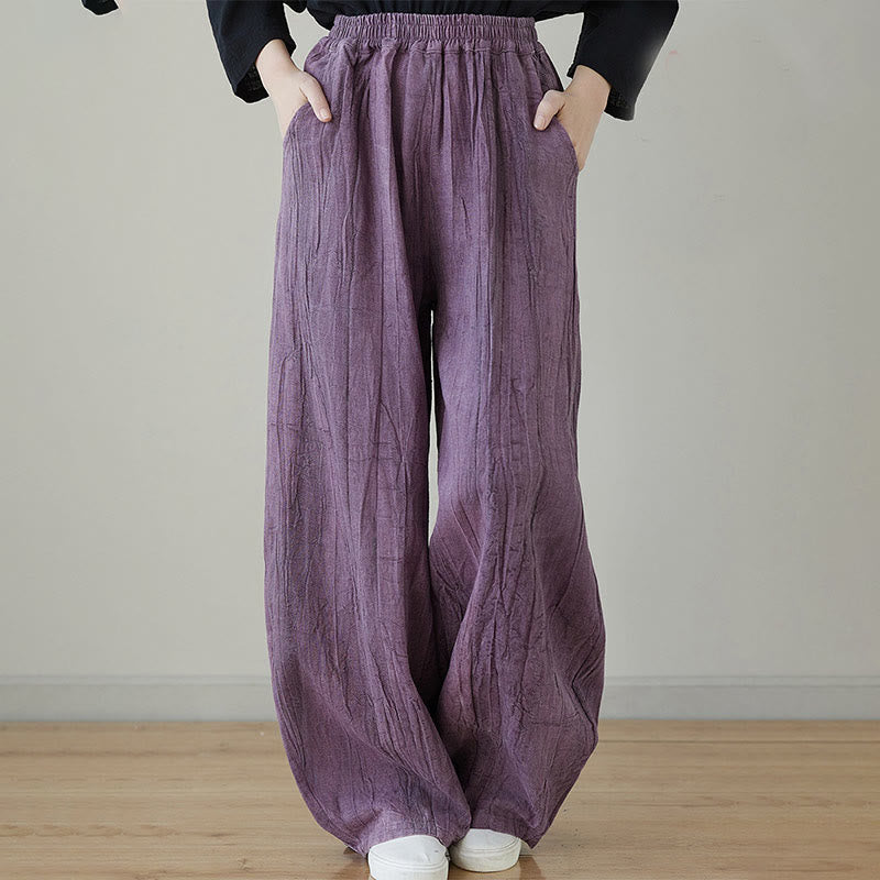 Breathable Ramie Loose Harem Mindful Meditation Pants