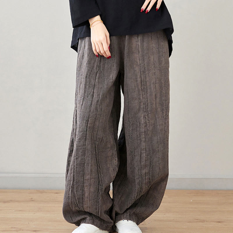 Breathable Ramie Loose Harem Mindful Meditation Pants