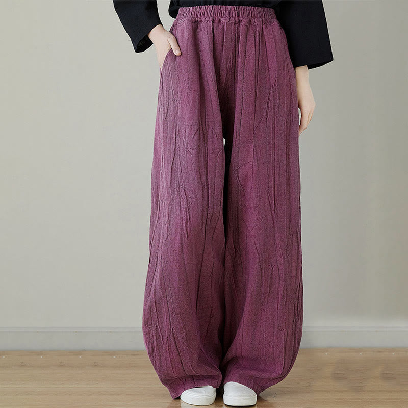 Breathable Ramie Loose Harem Mindful Meditation Pants