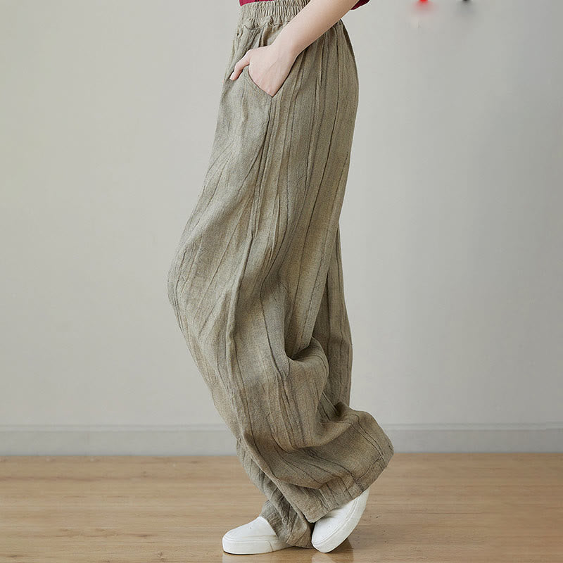 Breathable Ramie Loose Harem Mindful Meditation Pants