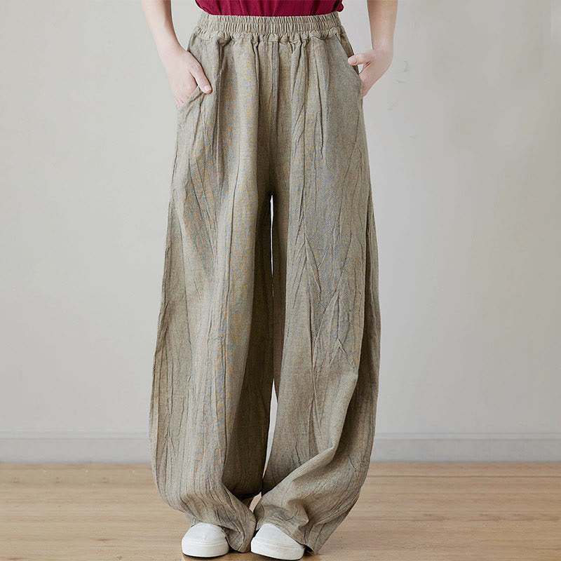 Breathable Ramie Loose Harem Mindful Meditation Pants