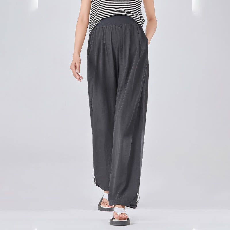 Fluid Viscose Wide-Leg Mindful Meditation Pants
