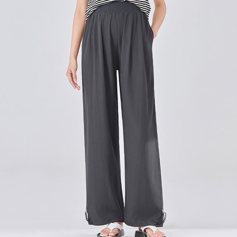 Fluid Viscose Wide-Leg Mindful Meditation Pants