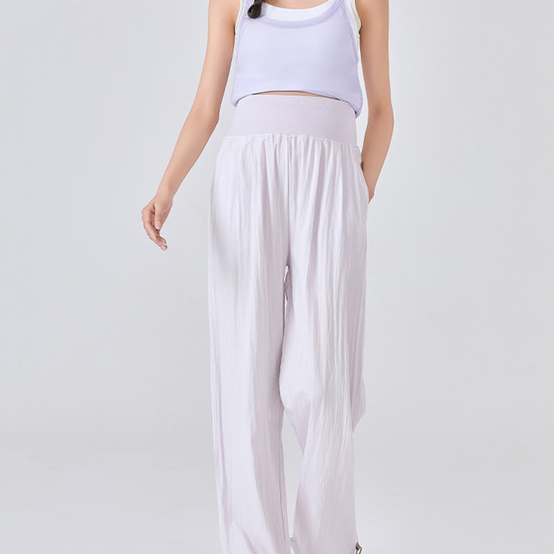 Fluid Viscose Wide-Leg Mindful Meditation Pants