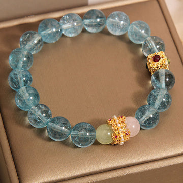 Natural Kyanite Healing Communication Bracelet