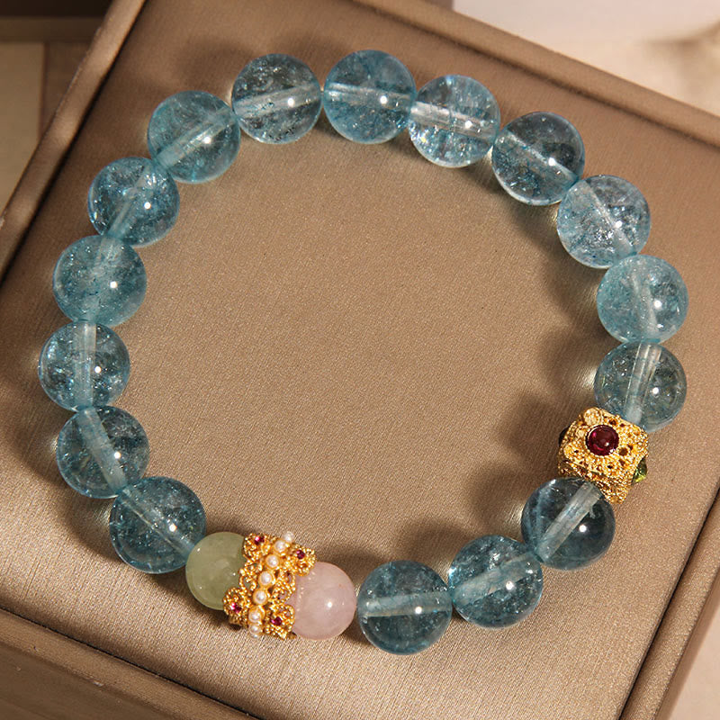 Natural Kyanite Healing Communication Bracelet