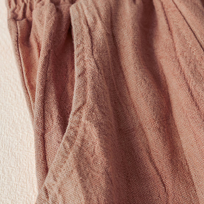 Breathable Cotton Cropped Mindful Movement Harem Pants