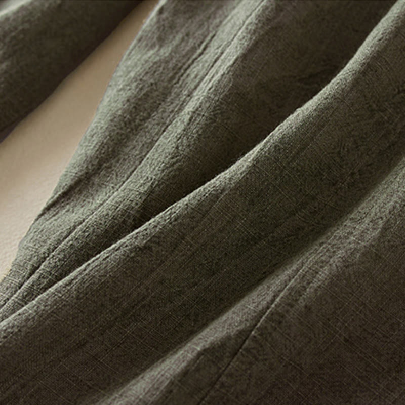 Breathable Cotton Cropped Mindful Movement Harem Pants