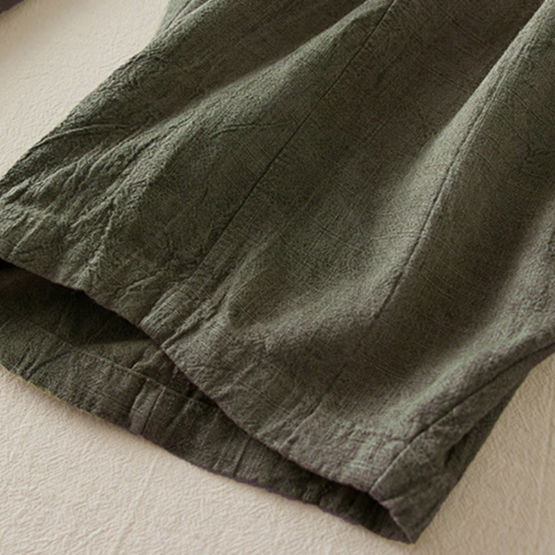 Breathable Cotton Cropped Mindful Movement Harem Pants