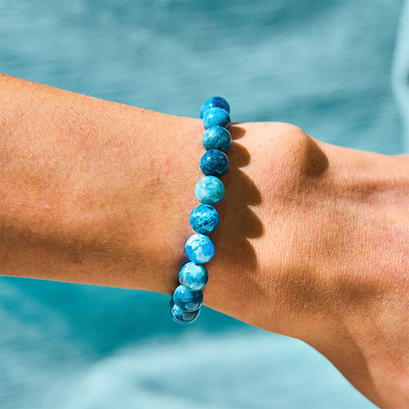 Apatite Clarity Bracelet for Focused Intention (14-16cm)