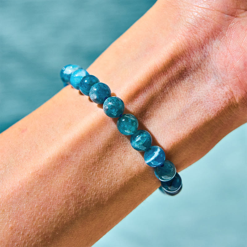 Apatite Clarity Bracelet for Focused Intention (14-16cm)