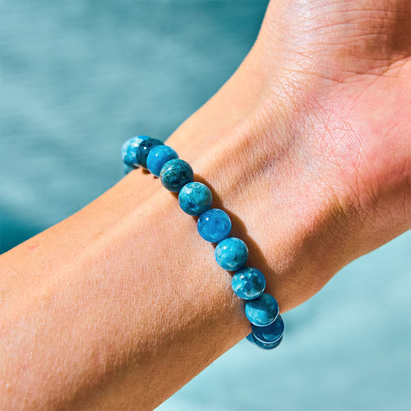 Apatite Clarity Bracelet for Focused Intention (14-16cm)