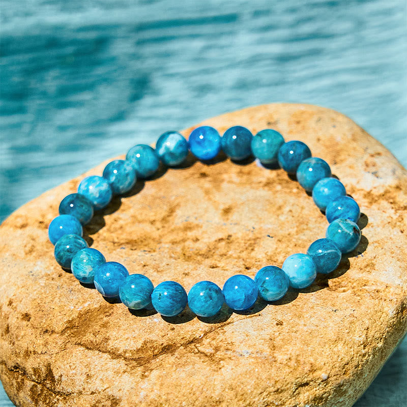 Apatite Clarity Bracelet for Focused Intention (14-16cm)