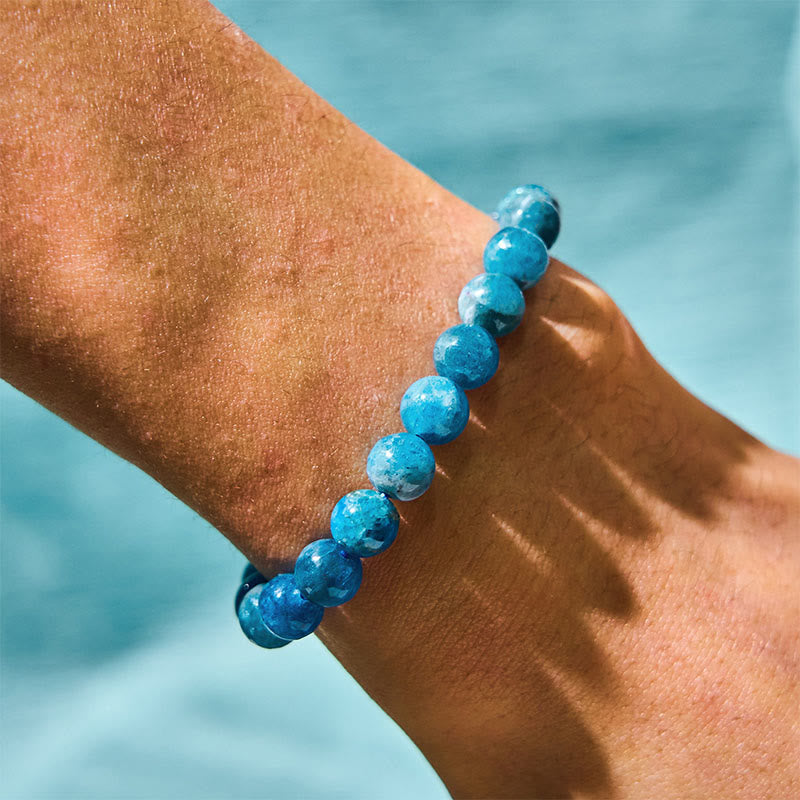 Apatite Clarity Bracelet for Focused Intention (14-16cm)