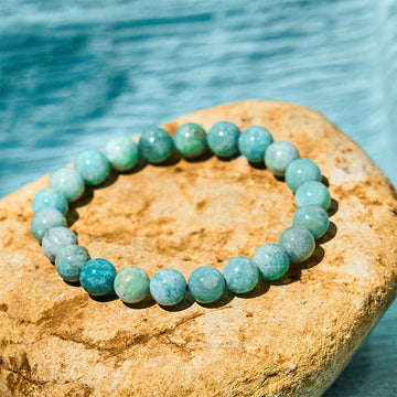 Amazonite Clarity & Balance Bracelet – Fixed 14-16cm Wrist Fit