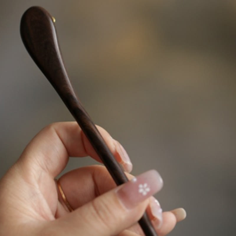 Auspicious Cloud Sandalwood Rabbit Protection Hairpin