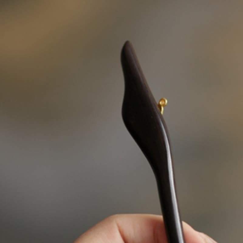 Auspicious Cloud Sandalwood Rabbit Protection Hairpin