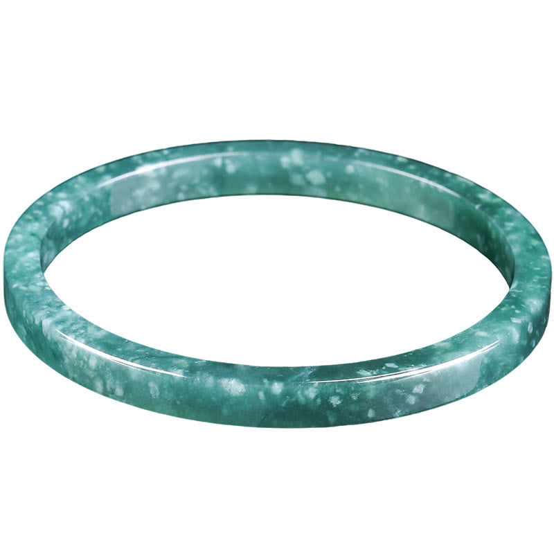 Natural Jade Abundance Thin Bracelet Bangle