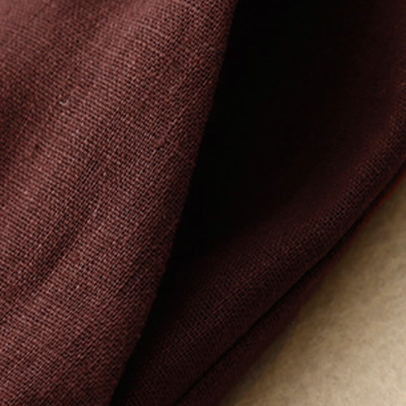 Breathable Linen Wide-Leg Mindful Movement Pants