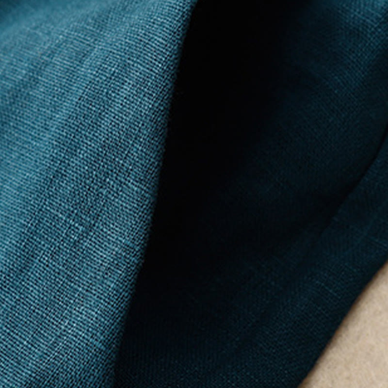Breathable Linen Wide-Leg Mindful Movement Pants