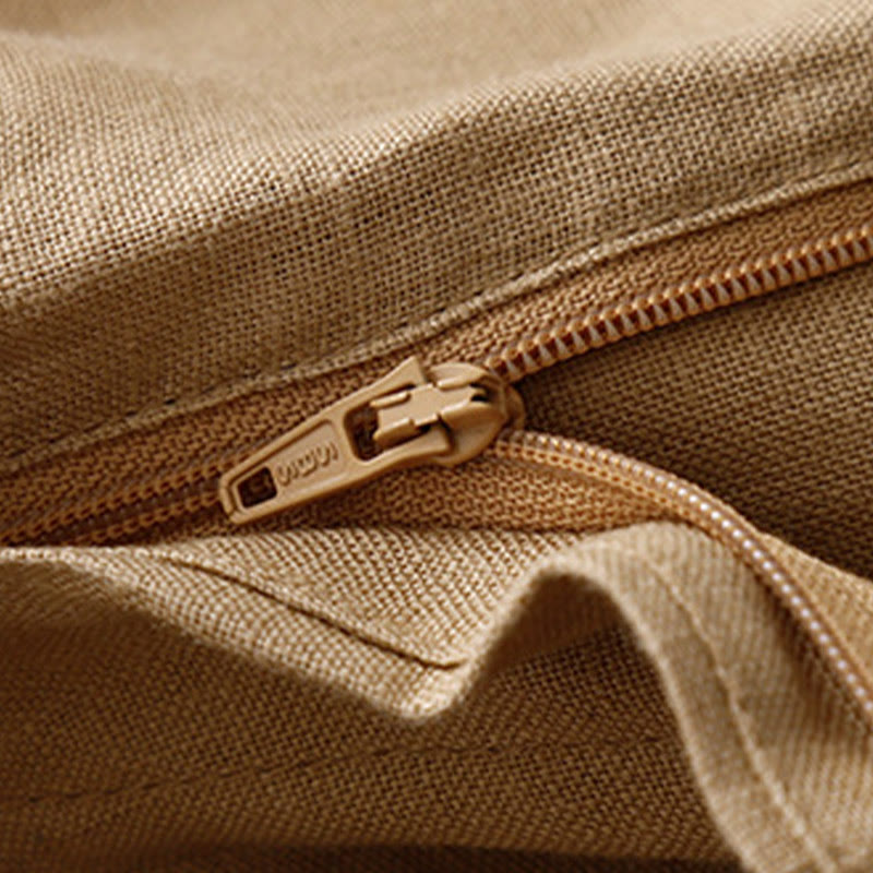 Breathable Linen Wide-Leg Mindful Movement Pants