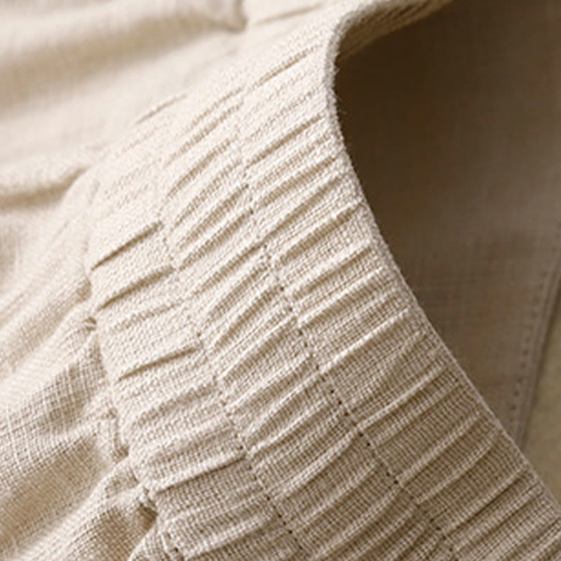 Breathable Linen Wide-Leg Mindful Movement Pants