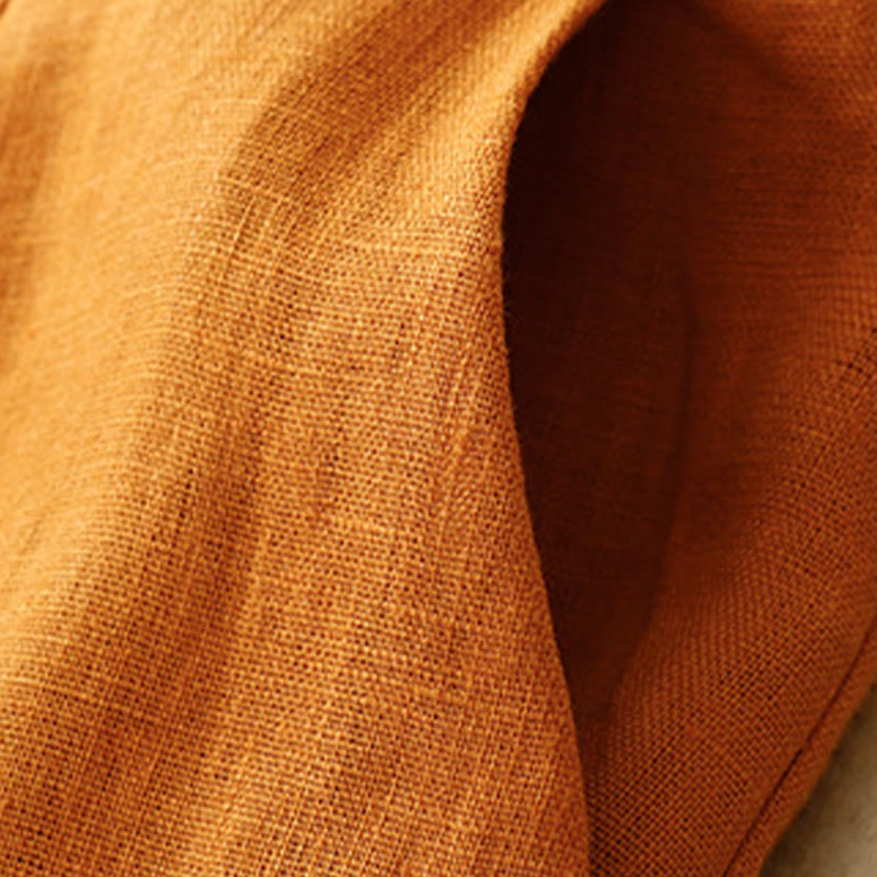 Breathable Linen Wide-Leg Mindful Movement Pants