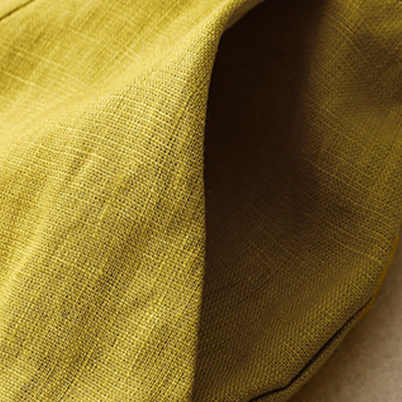 Breathable Linen Wide-Leg Mindful Movement Pants