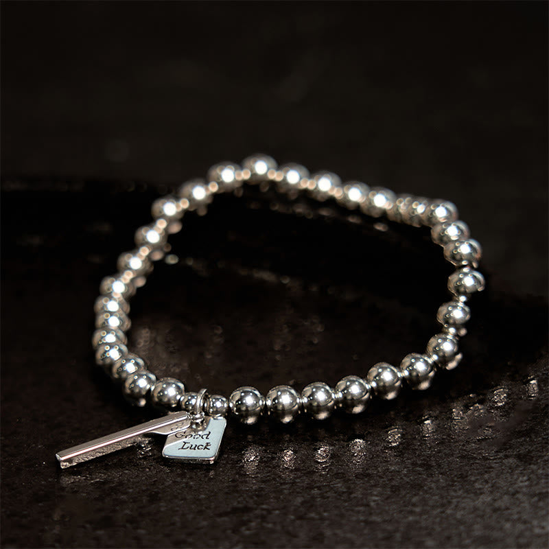 Titanium Steel Good Luck Balance Bracelet