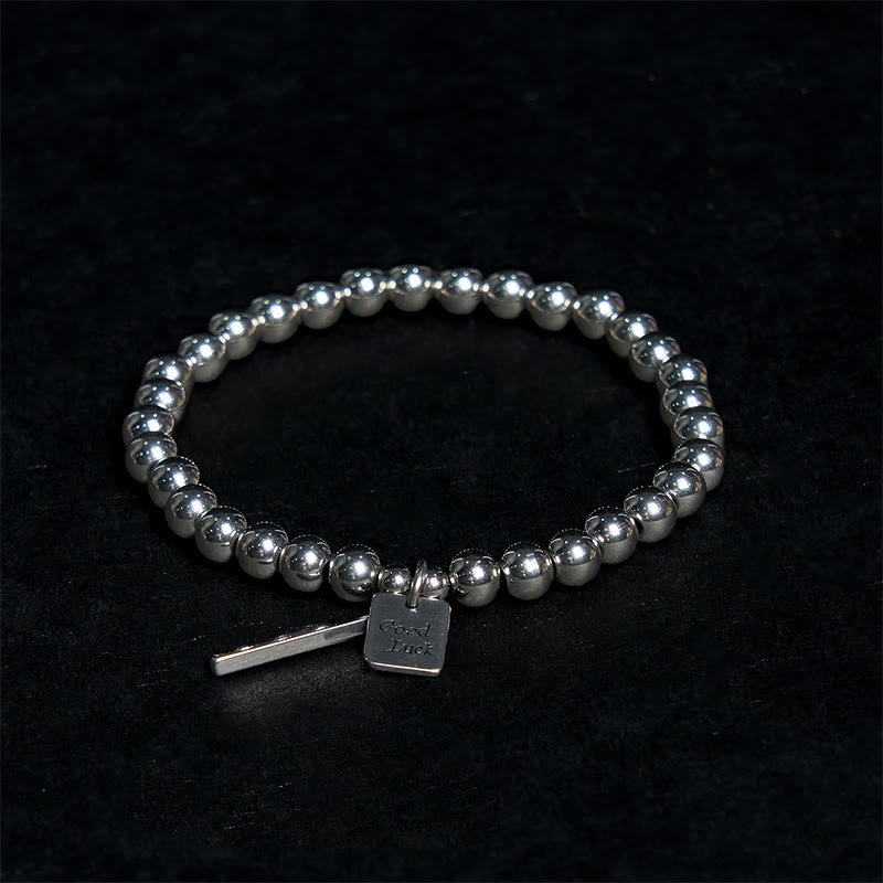 Titanium Steel Good Luck Balance Bracelet