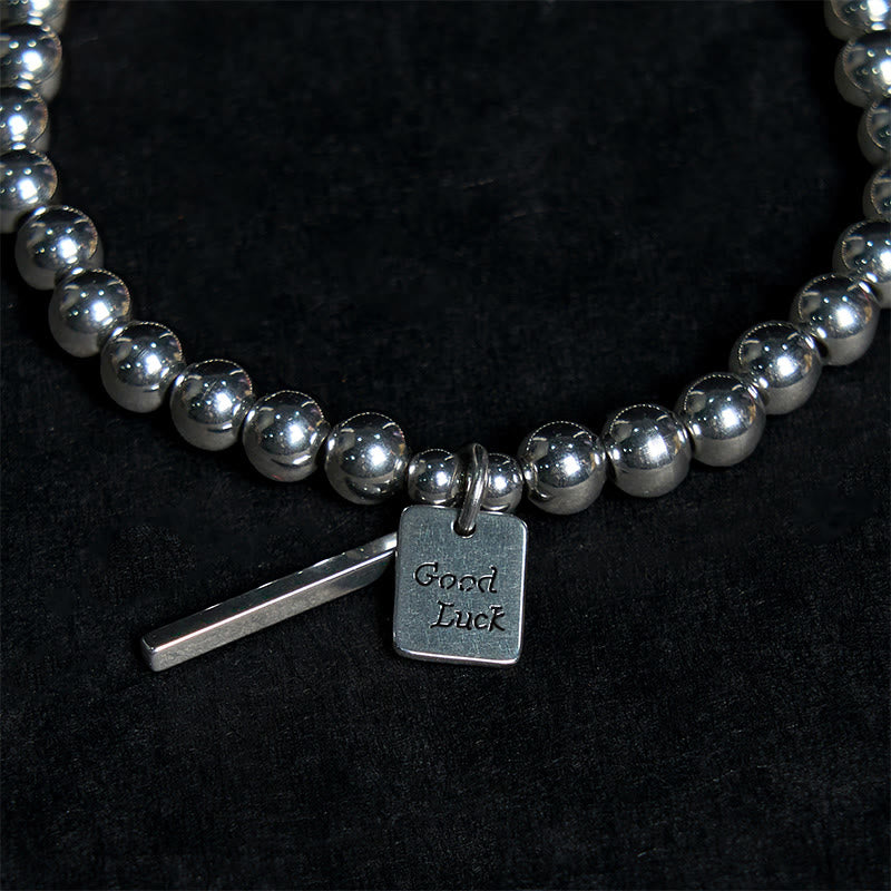 Titanium Steel Good Luck Balance Bracelet