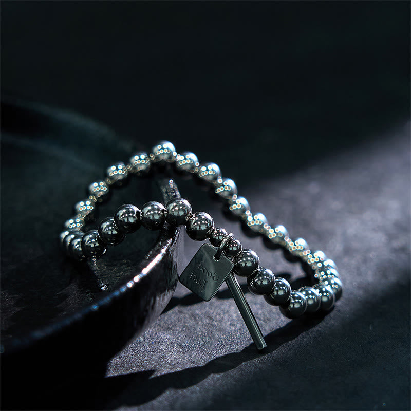 Titanium Steel Good Luck Balance Bracelet