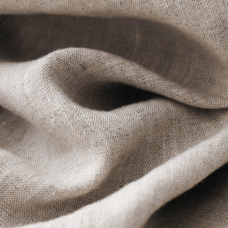 Cotton Linen Wide-Leg Mindful Movement Pants