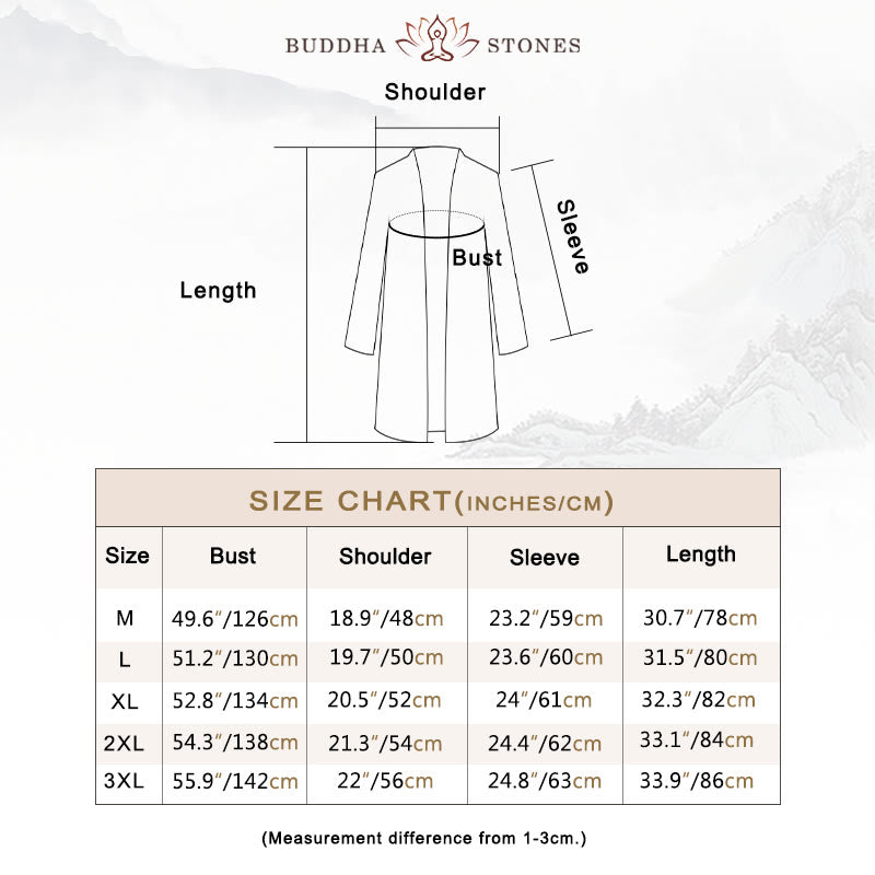 Lightweight Cotton Linen Mid-Length Mindful Transition Coat