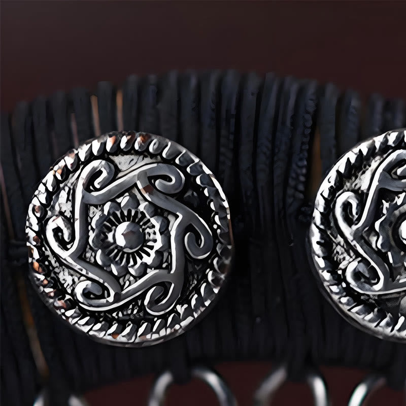 Silver Tassel Green Sandalwood Soothing Hairpin