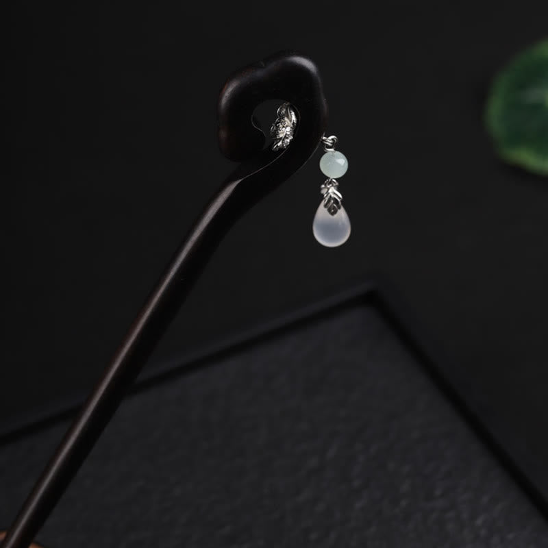 Ebony Auspicious Cloud Courage Hairpin