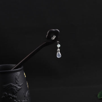 Ebony Auspicious Cloud Courage Hairpin