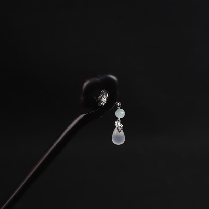 Ebony Auspicious Cloud Courage Hairpin