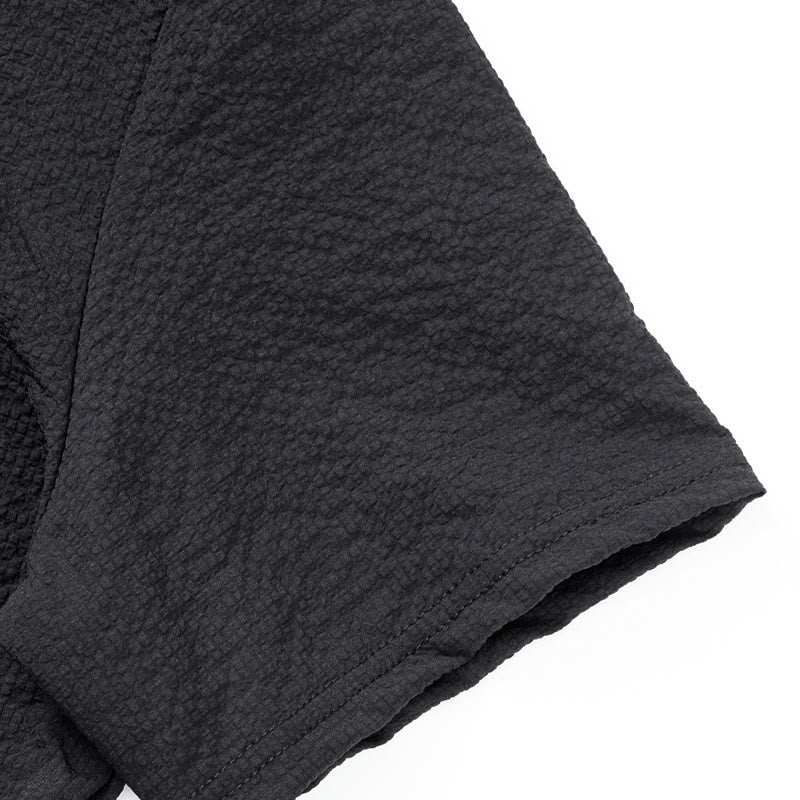 Breathable Stand-Collar Frog-Button Meditation Men's Shirt