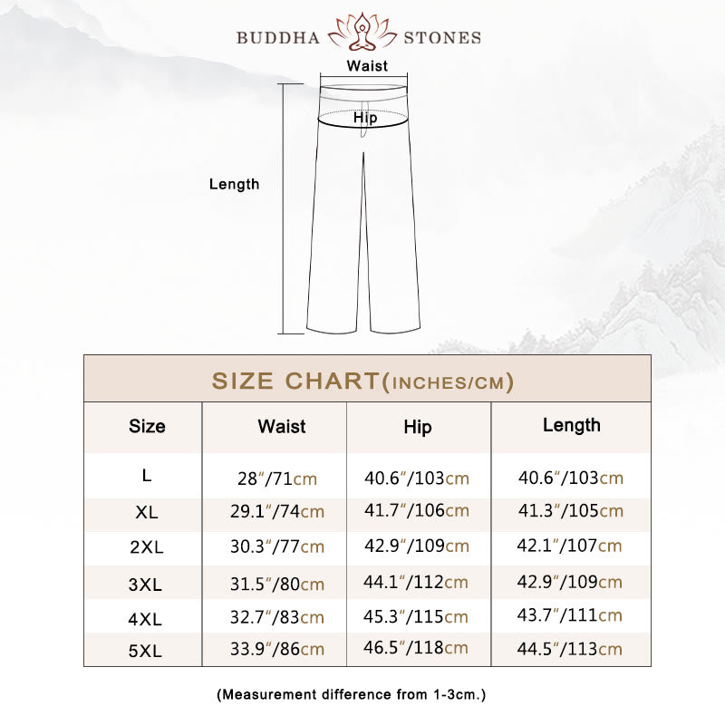 Solid Color Cotton Corduroy Men's Wide Leg Pants With Pockets
