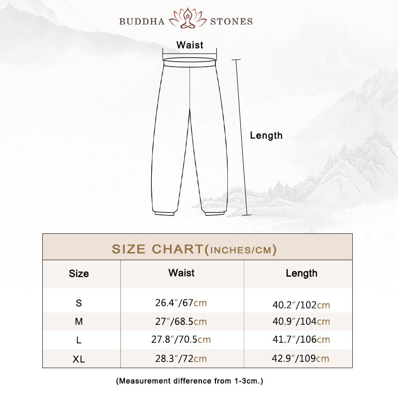 2Pcs V-Neck Three Quarter Sleeve Shirt Top Pants Meditation Zen Tai Chi Cotton Linen Clothing Women's Set