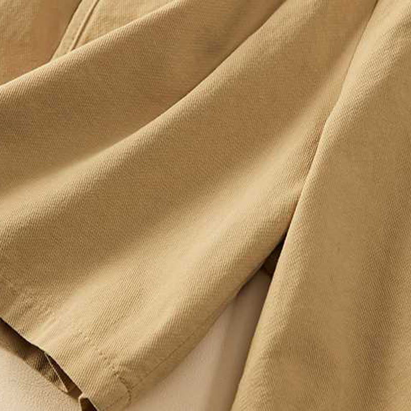 Breathable Cotton Wide-Leg Mindful Movement Shorts
