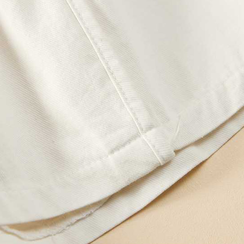 Breathable Cotton Wide-Leg Mindful Movement Shorts