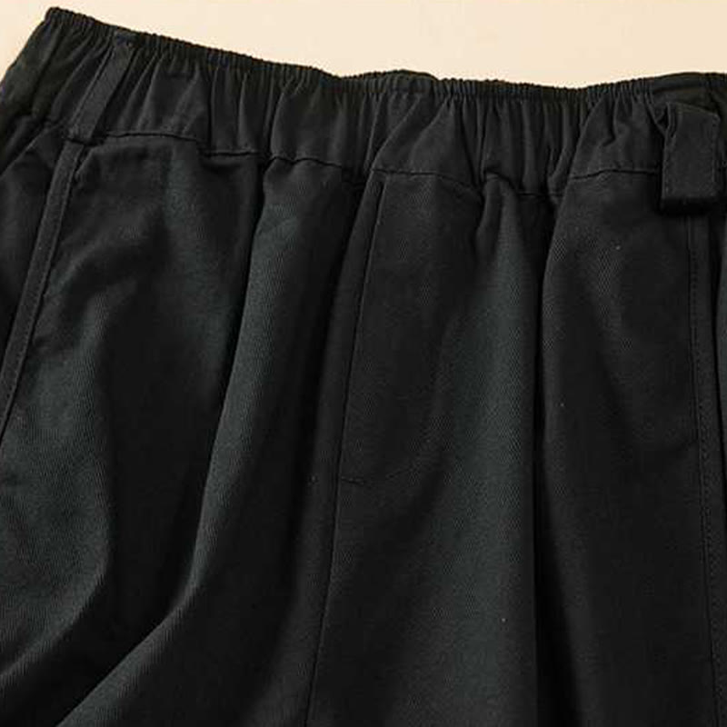 Breathable Cotton Wide-Leg Mindful Movement Shorts