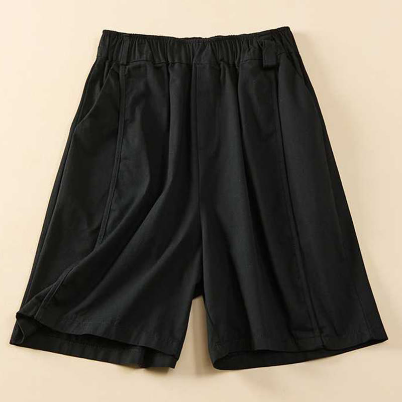 Breathable Cotton Wide-Leg Mindful Movement Shorts