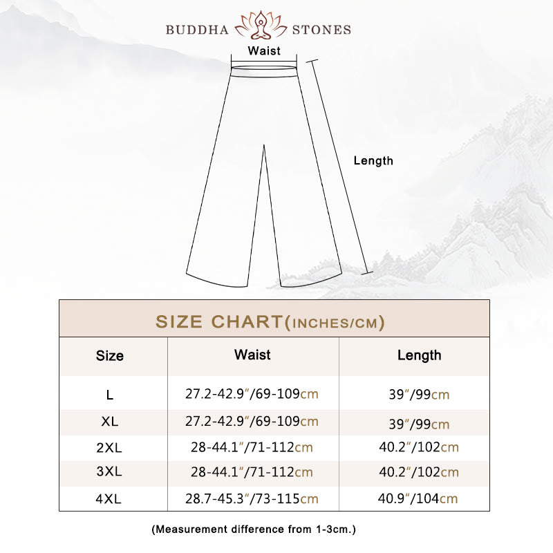 2Pcs Tang Suit Plain Color Frog-Button Men's Long Sleeve Shirt Pants Set