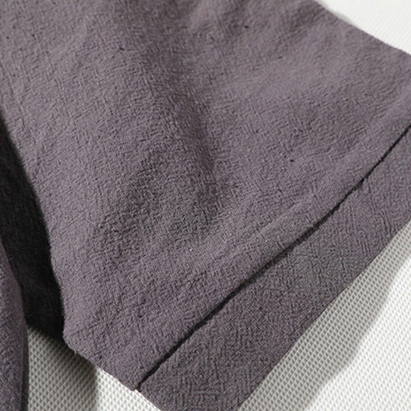 Cotton Linen Wide-Leg Mindful Meditation Set